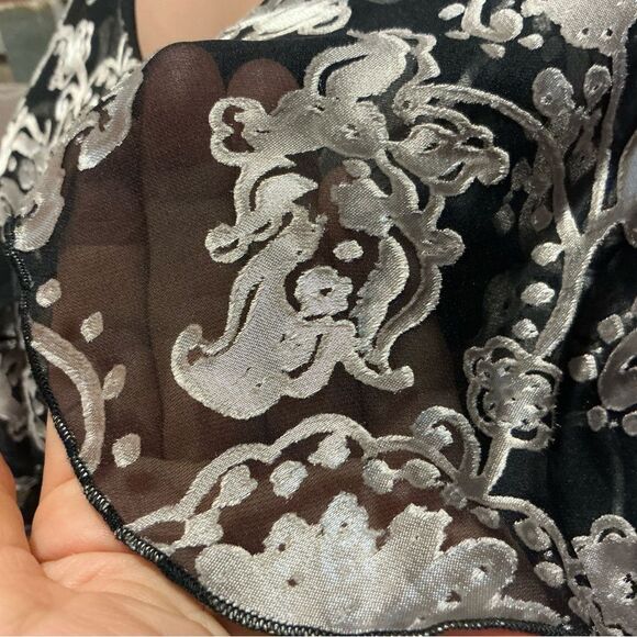 Alice + Olivia Vanessa Tiered Devore Camisole Top - Picture 7 of 10